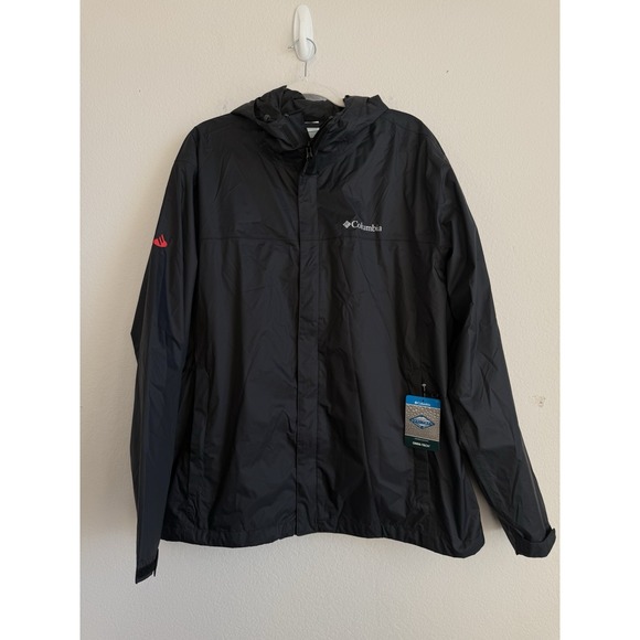 Columbia "Watertight II" Omni-Tech Packable Rain Wind Jacket Men's Size XL NEW - Picture 5 of 14